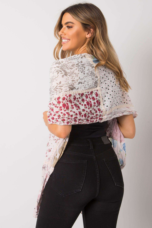 Světle růžová bavlněná zavinovačka s...