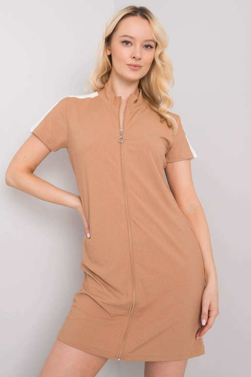 Velbloudí ležérní šaty Seppa RUE PARIS