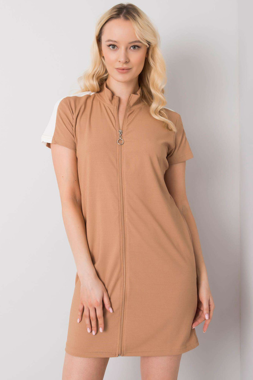 Velbloudí ležérní šaty Seppa RUE PARIS