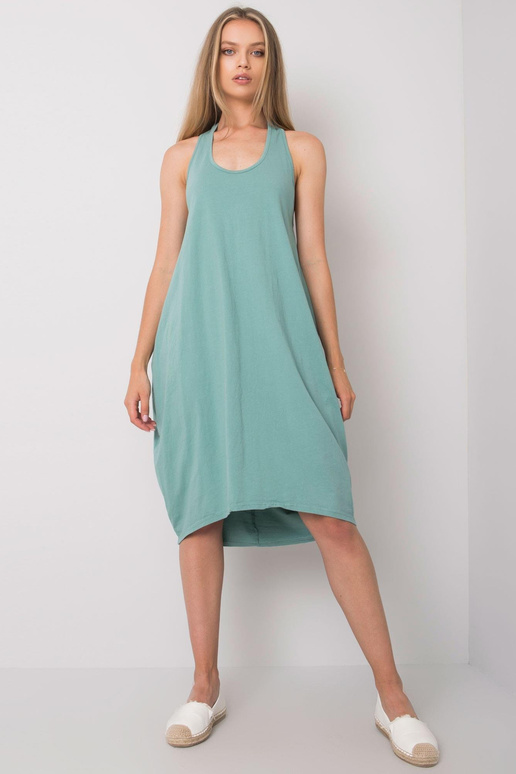 Unity OCH BELLA Mint Bavlněné šaty