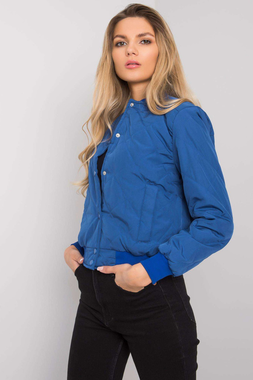 Sherise tmavě modrá prošívaná bunda...