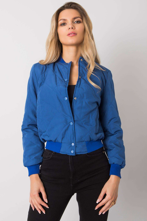 Sherise tmavě modrá prošívaná bunda...