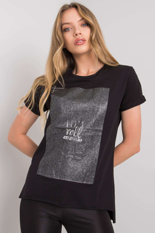 Černé tričko Moon Černé tričko Moon