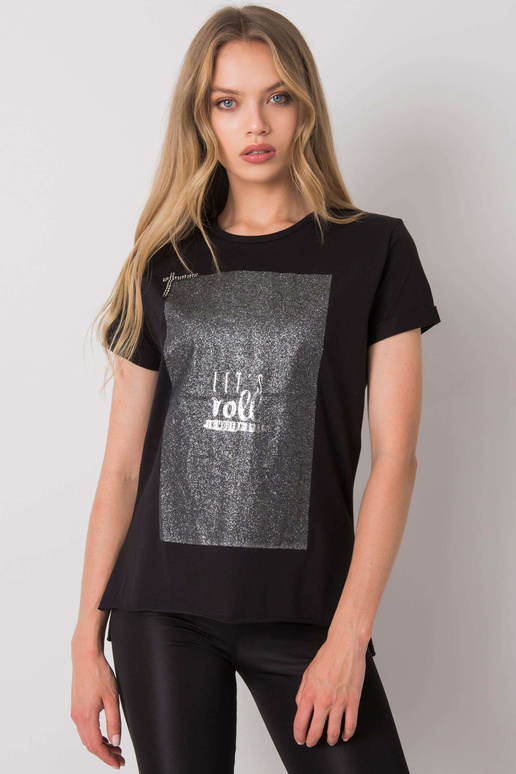 Černé tričko Moon Černé tričko Moon