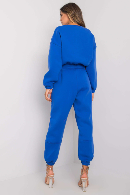 Tmavě modrá sada dvoudílných mikin...