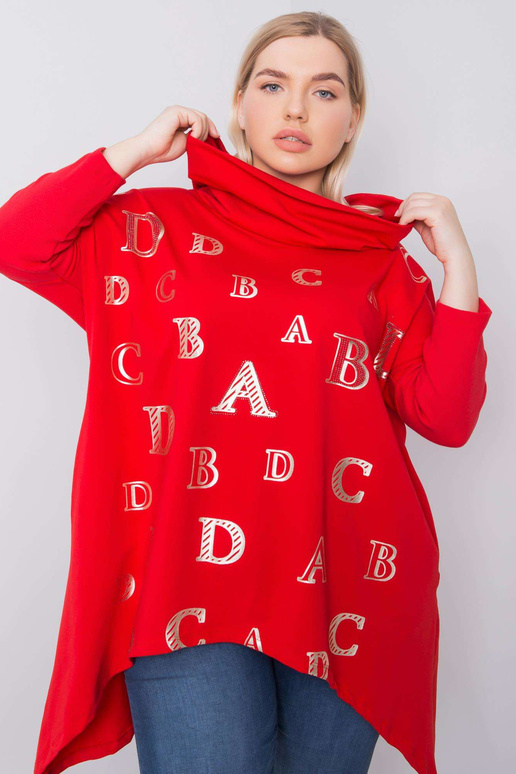 Mikina Aina Red Plus velikosti