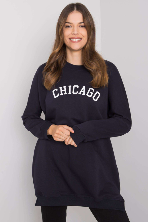 Námořnická modrá tunika s nápisem...