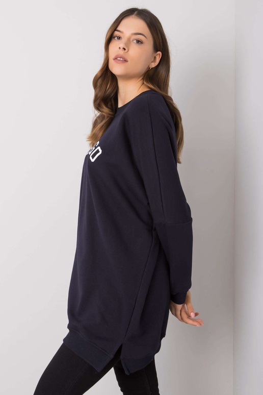 Námořnická modrá tunika s nápisem...