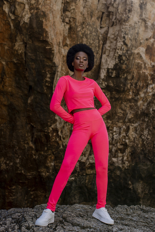 Fluo růžový sportovní set Patrice Fluo růžový sportovní set Patrice