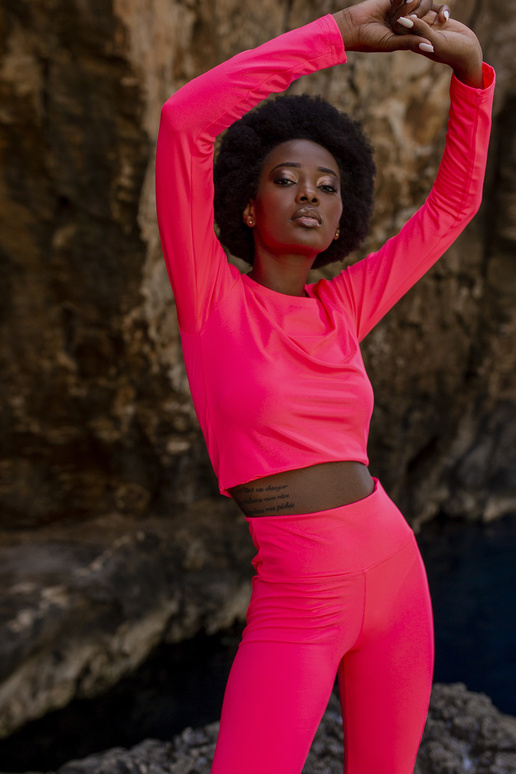 Fluo růžový sportovní set Patrice Fluo růžový sportovní set Patrice