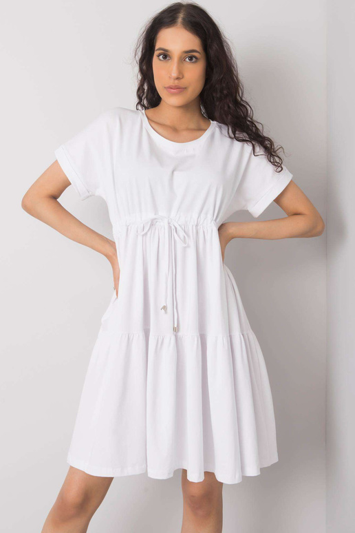 Bílé ležérní šaty Sebille RUE PARIS