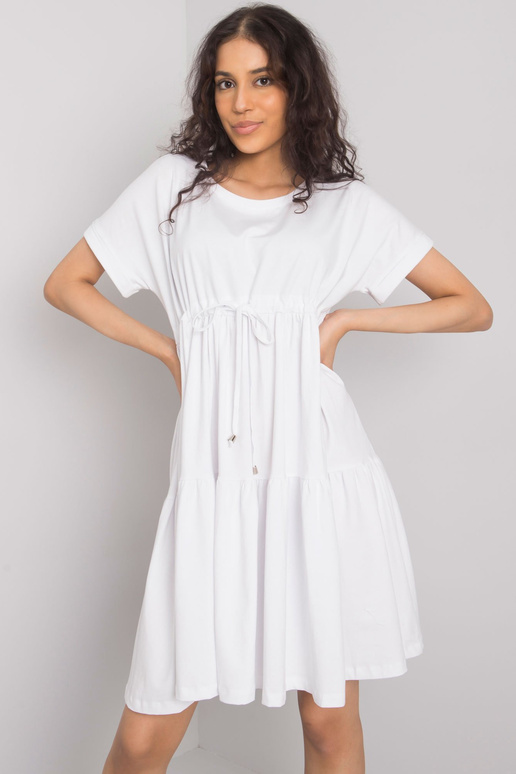 Bílé ležérní šaty Sebille RUE PARIS