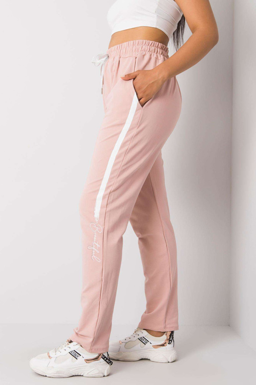 Tepláky Abelia Print Dirty Pink Plus...