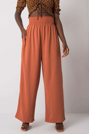 Světle hnědé široké kalhoty... 2