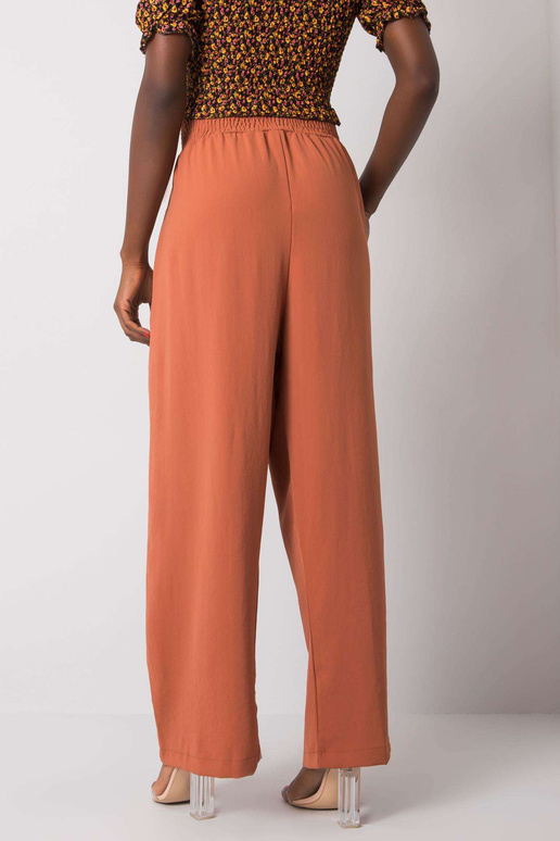 Světle hnědé široké kalhoty Lareen...