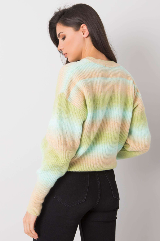 Zeleno-béžový ombre svetr Maritza RUE... Zeleno-béžový ombre svetr Maritza RUE...