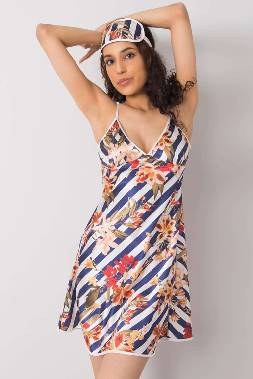 Dámská noční košile v bílé a tmavě...