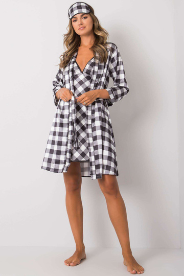 Bílo-černá třídílná...