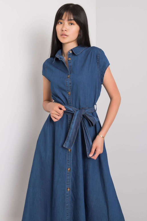 Tmavě modré šaty Rosaline RUE PARIS