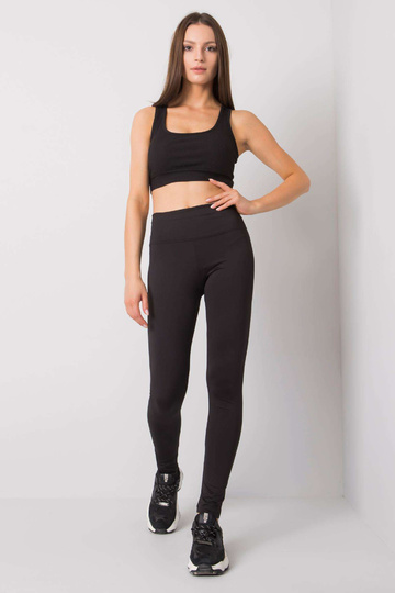 Černé sportovní legíny Leffy