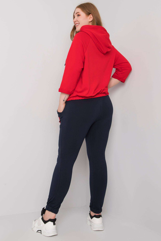 Červeno-námořnicky modrý ležérní set...