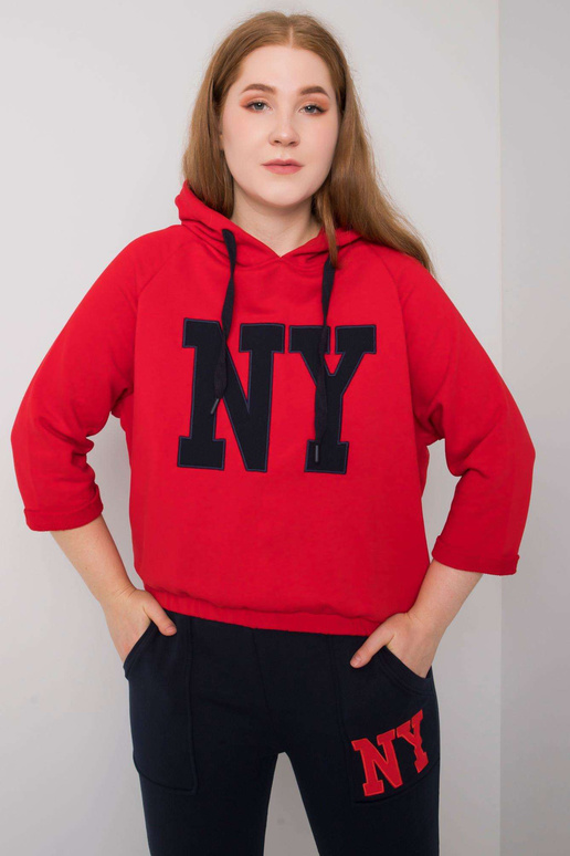 Červeno-námořnicky modrý ležérní set...