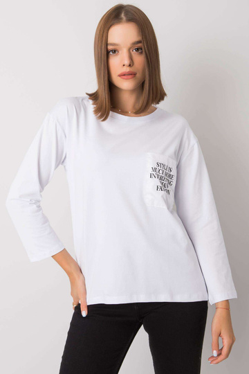 Bílá halenka s kapsou Tianna