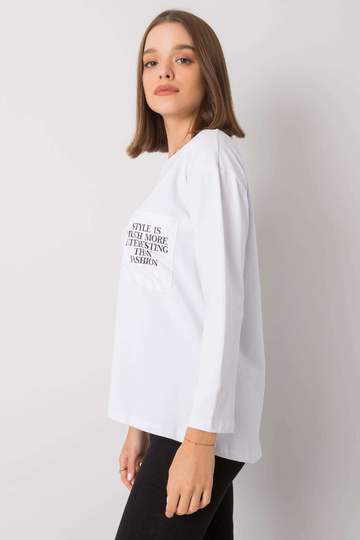 Bílá halenka s kapsou Tianna 2