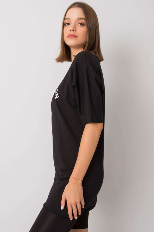 Černá ležérní halenka Aviana