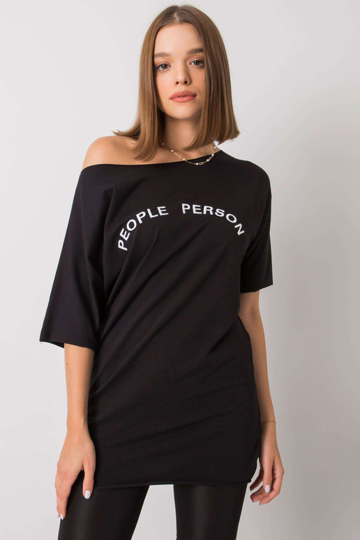 Černá ležérní halenka Aviana