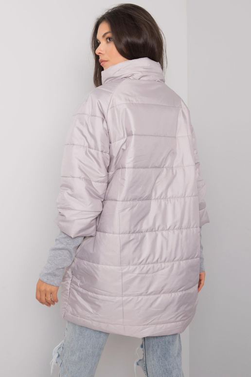 Šedá prošívaná bunda Carlota