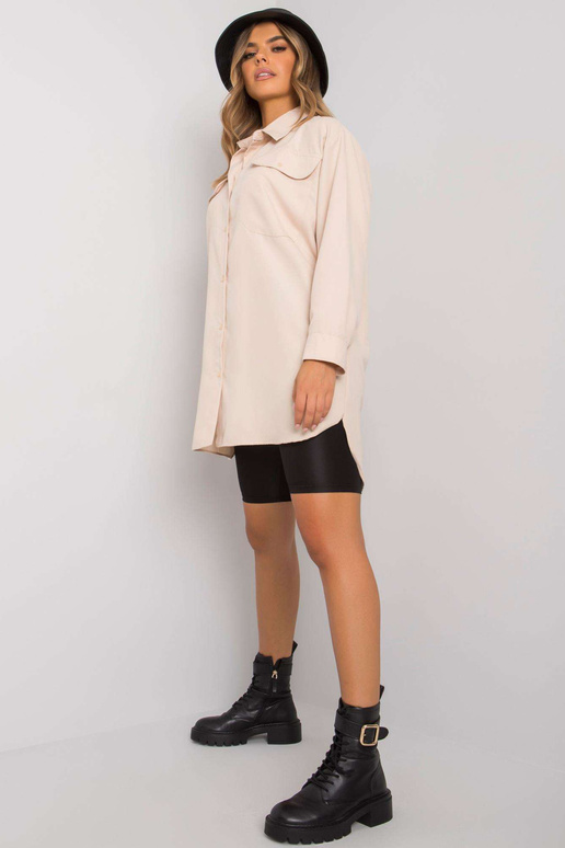 Edvinova dlouhá béžová košile