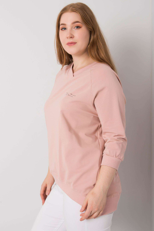 Bavlněná mikina Naenia Dirty Pink...