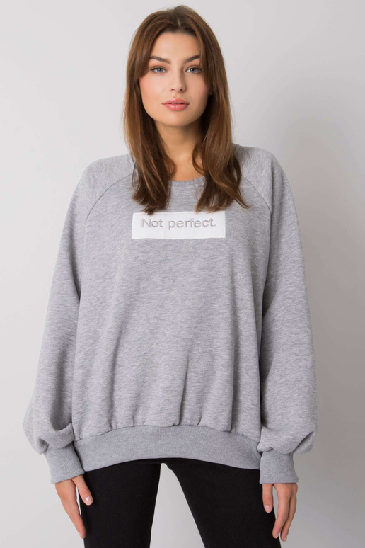 Jordyho šedá mikina s kapucí