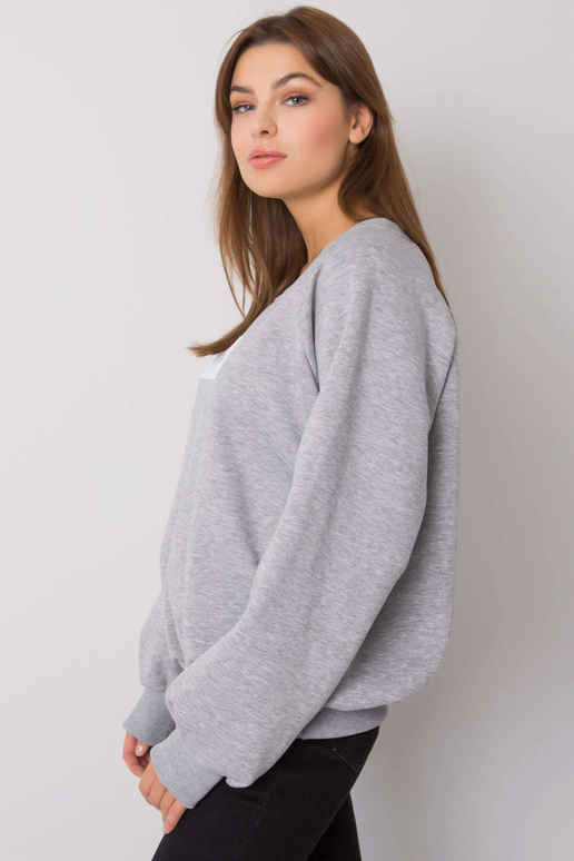 Jordyho šedá mikina s kapucí