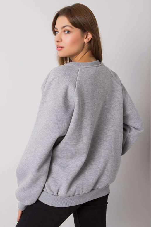 Jordyho šedá mikina s kapucí