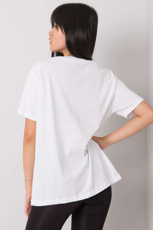 Bílé tričko s potiskem Ginger Bílé tričko s potiskem Ginger