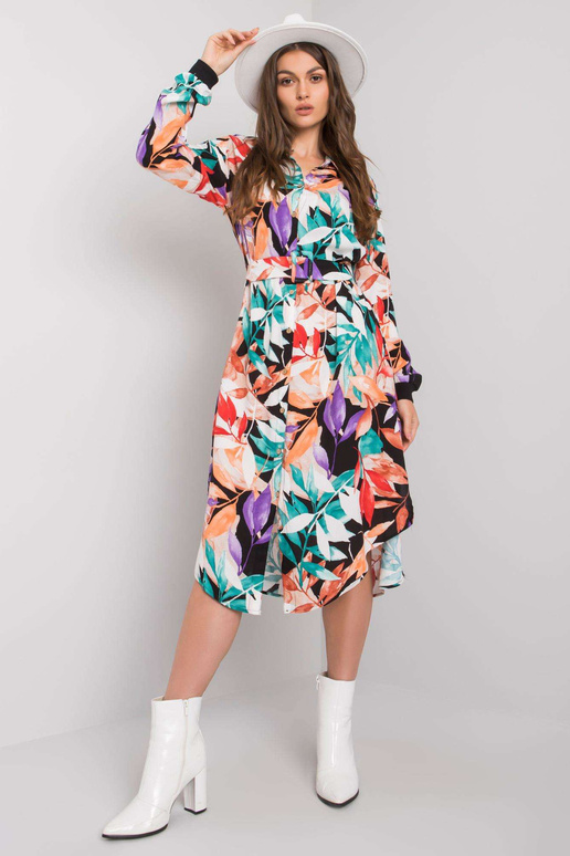 Černé šaty s páskem Nahia Černé šaty s páskem Nahia