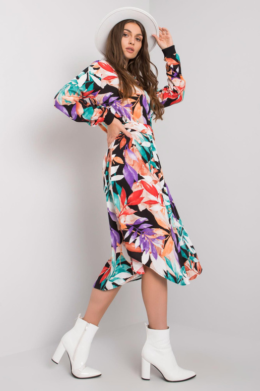 Černé šaty s páskem Nahia Černé šaty s páskem Nahia