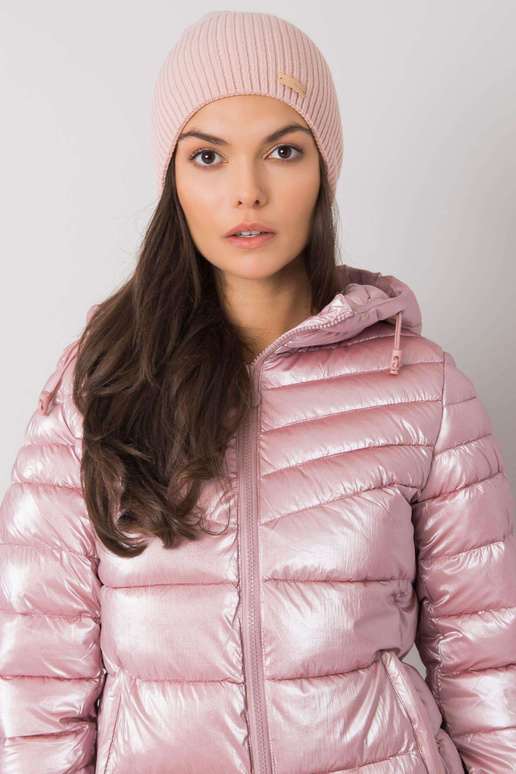 Světle růžový dámský klobouk