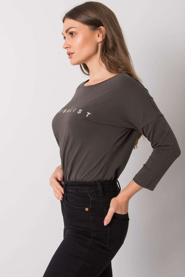 Tmavá khaki bavlněná... 2