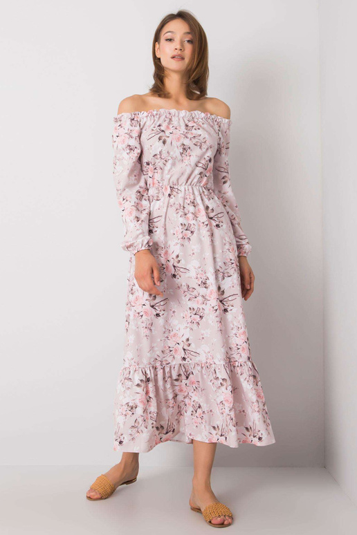 Špinavé růžové španělské šaty Adaline...