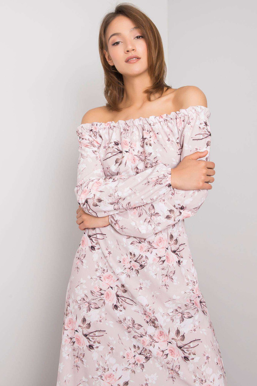 Špinavé růžové španělské šaty Adaline...