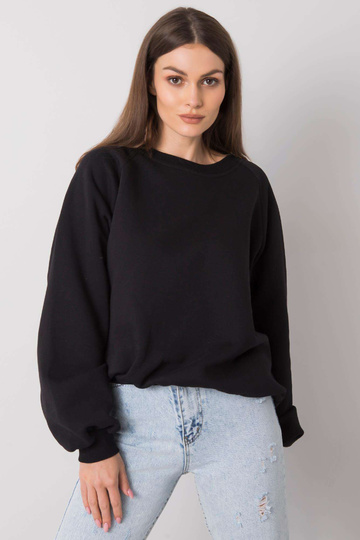 Černá mikina s kapucí Tashi...