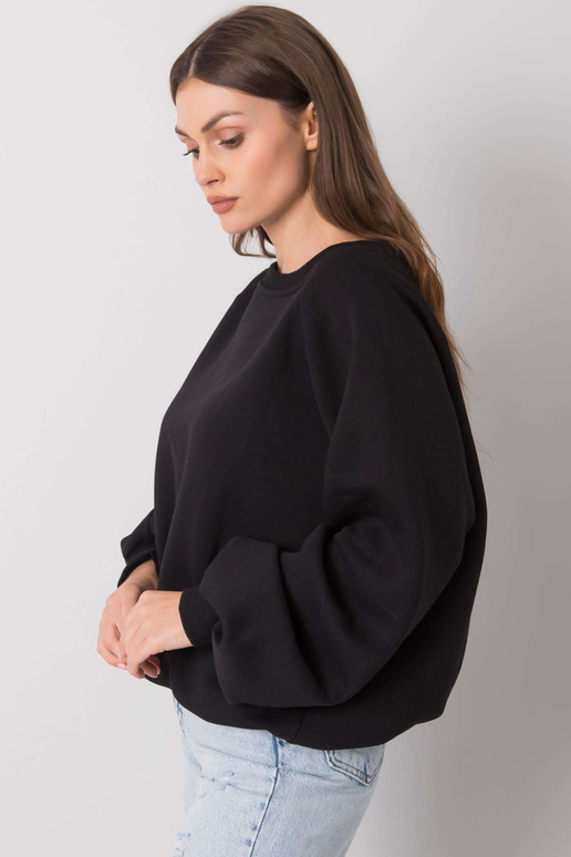 Černá mikina s kapucí Tashi RUE PARIS