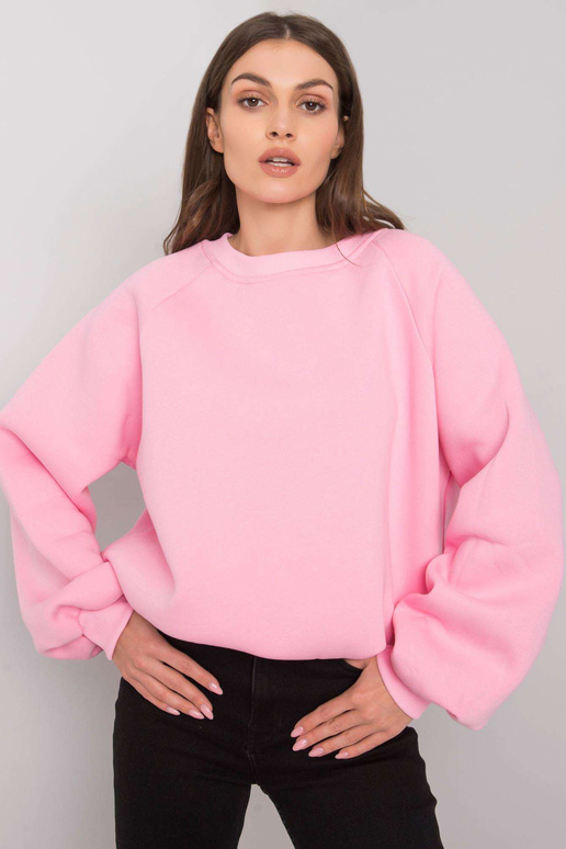 Růžová mikina s kapucí Tashi RUE PARIS