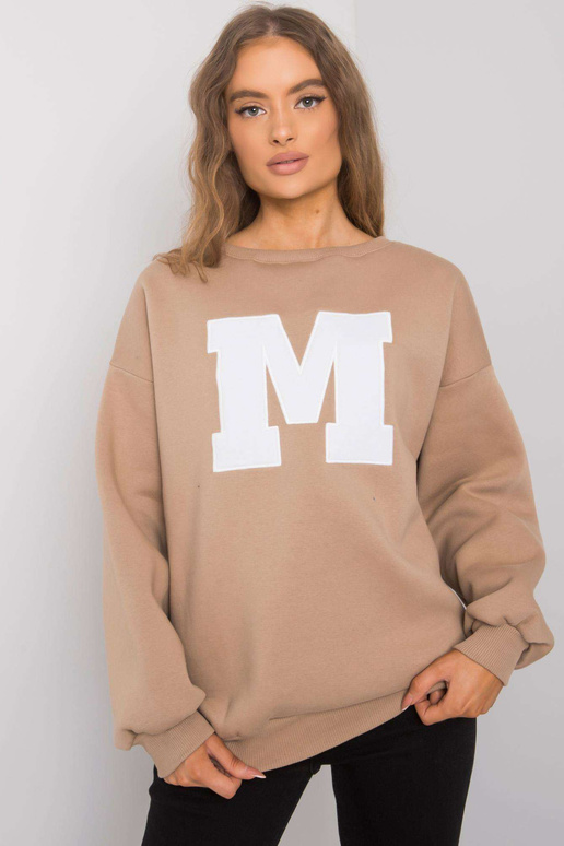 Béžová bavlněná mikina Armelle