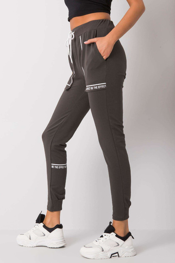 Tmavé khaki bavlněné...