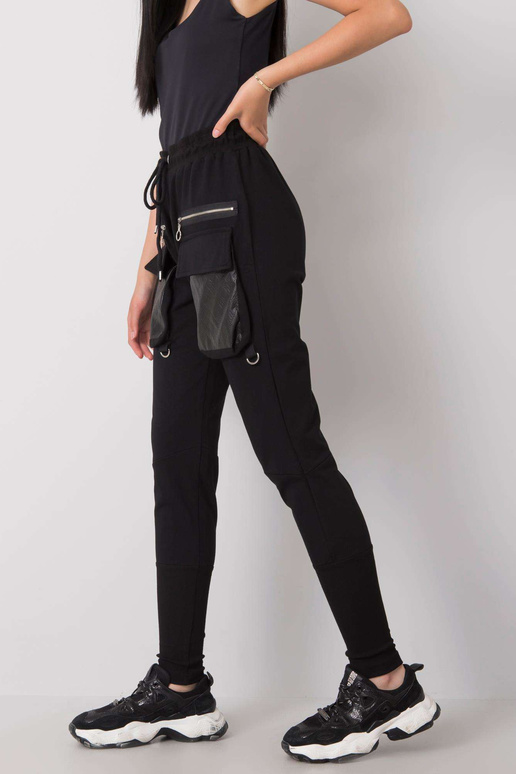 Černé tepláky Rachel