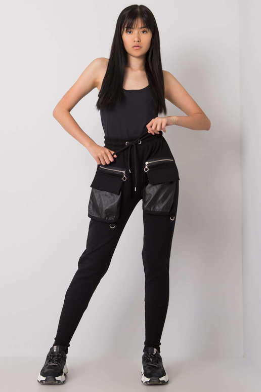 Černé tepláky Rachel